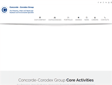 Tablet Screenshot of corodex.com